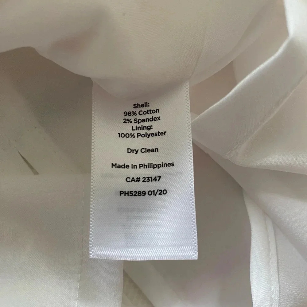 Talbots Biscay Sheath Dress Stripe White Pink Blue Women’s Size 8 NWT - Picture 5 of 8